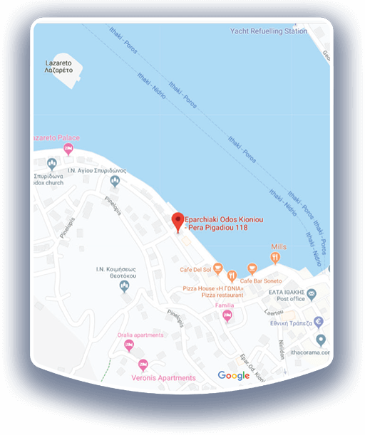 GT Ithaka Car Hire  - Find Us on the map